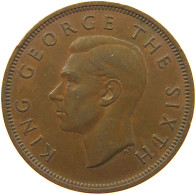 NEW ZEALAND PENNY 1951 George VI. (1936-1952) #s017 0299 - Nouvelle-Zélande