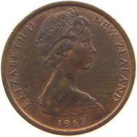 NEW ZEALAND CENT 1967 Elizabeth II. (1952-2022) #c079 0335 - Nouvelle-Zélande