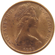 NEW ZEALAND CENT 1969 Elizabeth II. (1952-2022) #c079 0333 - Neuseeland