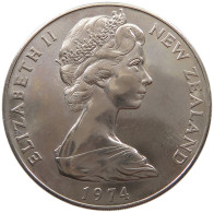 NEW ZEALAND DOLLAR 1974 Elizabeth II. (1952-2022) #c042 0285 - New Zealand