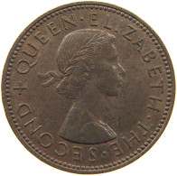 NEW ZEALAND 1/2 PENNY 1965 Elizabeth II. (1952-2022) #c022 0095 - Nouvelle-Zélande