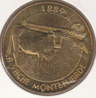 MONNAIE DE PARIS 2015 - 25 MONTBELIARD - La Vache Montbéliarde - 2015