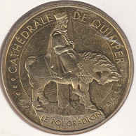 MONNAIE DE PARIS 2015 - 29 QUIMPER - Cathédrale De Quimper - Le Roi Gradlon JAUNE - 2015