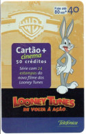 LOONEY TUNES Film Cinéma Lapin Télécarte Brésil Phonecard (salon 429) - Cine