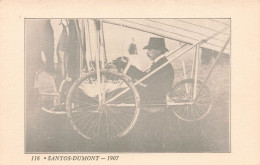 SANTOS- DUMONT- 1907- CARTE éditeur "CD" USA N° 116 - édition Des Années 50 - (9x14cm) TBE - Dirigeables
