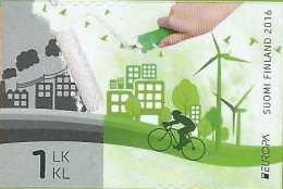 Finland 2016 EUROPA Ecology In Europe - Think Green Stamp MNH - Nuevos