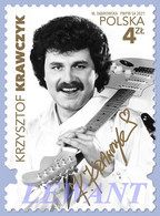 2021.09.03. Polish Music Stars - Krzysztof Krawczyk - MNH - Unused Stamps
