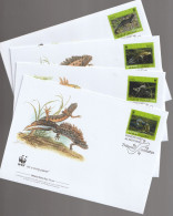 Estland  2010, FDC, WWF, Triturus Cristatus - Estonie