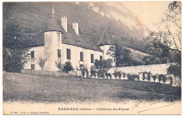 CPA 9 X 14 Isère BARRAUX Château Du Fayet - Barraux