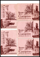 Buvard   " Clacquesin " Le Plus Sain Des Apéritifs ( 13 X 9 Cm )  Lot De 5 - Liqueur & Bière