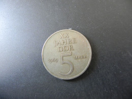 DDR 5 Mark 1969 - 20 Jahre DDR - 5 Mark