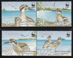 Vanuatu 2009, Postfris MNH, WWF, Burhinus Grallarius, Birds - Vanuatu (1980-...)