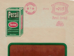 Francotyp A - Holthausen Düsseldorf 1929 Persil-Henkel Ohne Chlor - Vgl. Persilschein - Machines à Affranchir