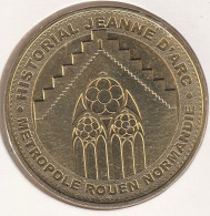 MONNAIE DE PARIS 2015 - 76 ROUEN Historial Jeanne D'Arc - Métropole Rouen Normandie - 2015