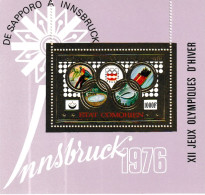 COMORES  1976  MNH  "JJ.OO. INNSBRUCK" - Winter 1976: Innsbruck