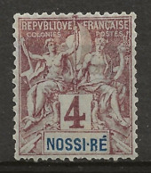NOSSI-BE: *, N°YT 29, Ch., B - Neufs