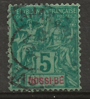 NOSSI-BE: Obl., N°YT 30, B - Used Stamps