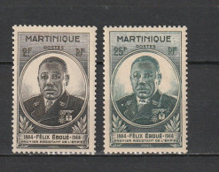 Martinique N°218 Et 219 Neuf* - Neufs