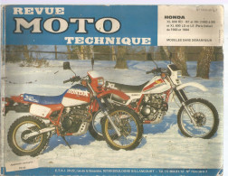 Revue Moto Technique, N° Hors Série 3, Juillet 1989, HONDA, 84 Pages, 2 Scans, Frais Fr 5.95e - Moto