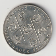 DDR 1975: 10 Mark, Warschauer Vertrag, KM 58 - 10 Mark