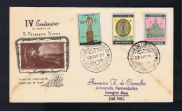 Gc8110 INDIA Port.  "4th Cent.S.FRANCISCO XAVIER 1552-1952" Image Religions Missionary Portugal Mailed - Teología