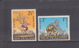 NEW ZEALAND - O / FINE CANCELLED - 1967 - HEALTH ISSUE - RUGBY - Yv. 462/3 - Mi. 475/6 - Oblitérés