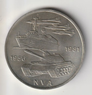 DDR 1981: 10 Mark, NVA, KM 80 - 10 Mark