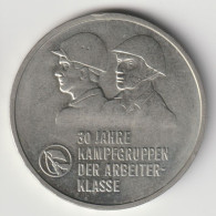 DDR 1983: 10 Mark, Kampfgruppen, KM 93 - 10 Mark