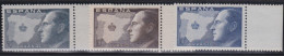 Espagne   .  Y&T   .     3  Timbres    .    **    .    Neuf Avec Gomme Et SANS Charnière - Unused Stamps