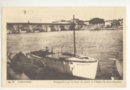 33/ CPA - Libourne - Perspective Sur Le Pont De Pierre - Libourne