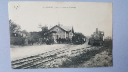 Graçay , Gare Du Tramway , Belle Locomotive - Graçay