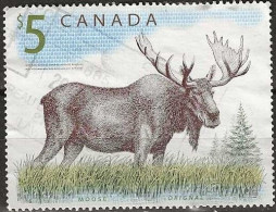 CANADA 1997 Fauna - $5 - Moose FU - Oblitérés