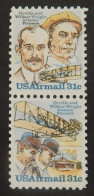 USA YT PA 85/86 NEUFS** MNH "AVIATION FRERES WRIGHT "  ANNÉE 1978 - Unused Stamps