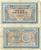 France - BILLET - Chambre De Commerce De MELUN - DEUX FRANCS - 1915 - JP.080.05 - 15-277 - Bonds & Basic Needs