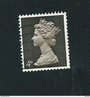 N° 475 Elizabeth II  TIMBRE GRANDE BRETAGNE GB 1967  4P  GB - Usati