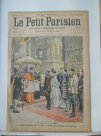 LE PETIT PARISIEN N°660 - 29 SEPTEMBRE 1901 - TSAR NCOLAS II ROMANOV A REIMS – RETOUR DE CHINE DU 58° INFANTERIE - Le Petit Parisien