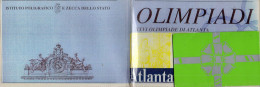 ITALY - FOLDER DEPLIANT - OLIMPIADI ATLANTA 96 - NON CATALOGATO - CON SCHEDA NUOVA - Sonstige & Ohne Zuordnung