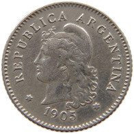 ARGENTINA 10 CENTAVOS 1905  #s040 0489 - Argentine