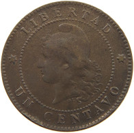 ARGENTINA CENTAVO 1884  #c080 0349 - Argentine