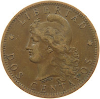 ARGENTINA 2 CENTAVOS 1884  #s077 0061 - Argentine