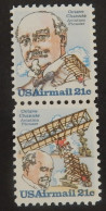 USA YT PA 87/88 NEUFS** MNH "AVIATEUR CHANUTE OCTAVE " ANNÉE 1979 - Unused Stamps