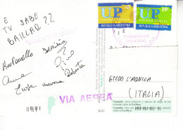 ARGENTINA - Cartolina Per L'Italia - Storia Postale