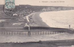 Fecamp Vue Prise Du Calvaire 1906 Phare Digue - Fécamp