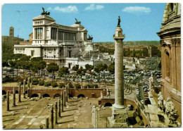 Roma - Colonna Traiano E Altare Della Patria - Altare Della Patria