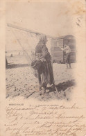 1903 Timbrée BERCK-PLAGE - N° 5 - PECHEUSE DE CREVETTES - Berck