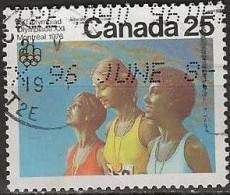 CANADA 1976 Olympic Games, Montreal - 25c. - Athletes With Medals FU - Oblitérés