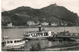 BLICK AUF KÖNIGSWINTER MIT DRACHENFELS             2 SCANS - Drachenfels