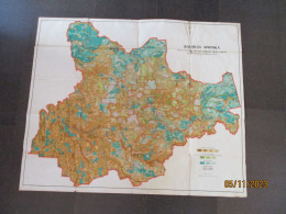 LATVIA BAUSKA LARGE MAP 1934 /1936 - Cartes Topographiques