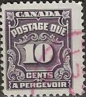 CANADA 1935 Postage Due - 10c. - Violet FU - Portomarken