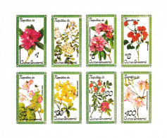 GUINEA ECUATORIAL  1978  MNH  "FLOWERS"  IMPERFORATED - Guinée Equatoriale